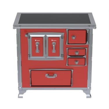 Imagem de Fogao a Lenha GII N 1 Gab Sec Xviii Premium Vermelho SE