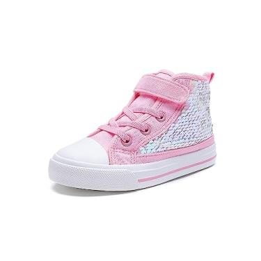 Imagem de Komfyea Tênis Infantil De Sola Macia Para Meninos E Meninas, Rosa 28