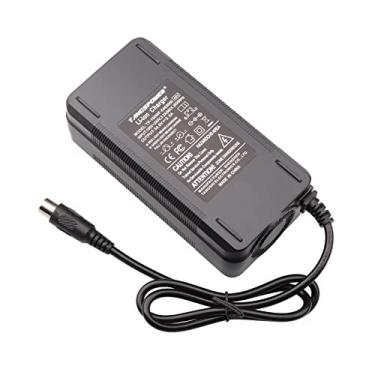 Imagem de Carregador adaptador de 54,6 V 13S 48V DC/XLR/RCA conector conector para 48V 10Ah 12Ah 15Ah 20Ah carregador de bateria (plugue 54,6V 3A RCA100)