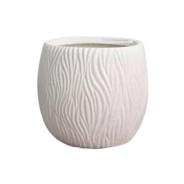 Imagem de Vasos de plantas Vaso de plantas grande estilo nórdico, luxuoso, chão ao teto, com diâmetro, para varanda e sala estar