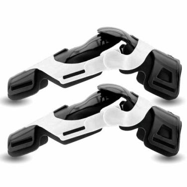 Imagem de Cotoveleira Amx Rx Articulada Protetor Cotovelo Trilha Enduro, Branco,