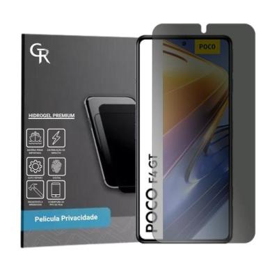 Imagem de Película Hidrogel Privacidade Frontal Compativel Com Xiaomi Poco F4 GT
