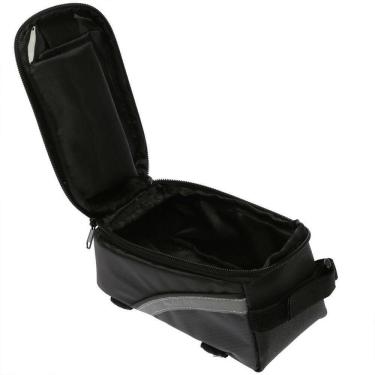 Imagem de Bolsa De Quadro Para Bike Com Porta-celular Touch Screen – Compacta, Segura E Funcional