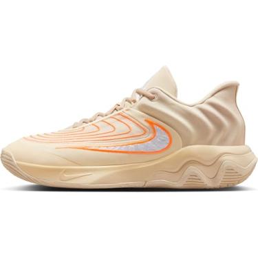 Imagem de Nike GIANNIS IMMORTALITY 4 Tênis masculino com cadarço, LT cáqui/branco-alabastro - laranja total, 45