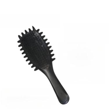 Imagem de Escova Onda Finalizadora Beauty Flash Definição de Cachos e Finalização para Cabelo Cacheado Crespo(Escova Preto)