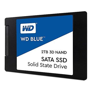 Imagem de Western Digital 2TB WD azul 3D NAND interno PC SSD - SATA III 6 Gb/s, 2,5"/7 mm, até 560 MB/s - WDS200T2B0A