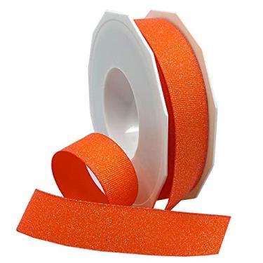 Imagem de Morex Ribbon Fita de gorgorão Dazzle, 2,2 cm por 18 metros, tangerina, 99005/20-668