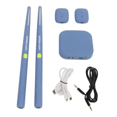 Imagem de Conjunto de Bateria de Ar Virtual, Sensor de Movimento 3D Avançado, Kit de Bateria Eletrônica Portátil, Tecnologia VR, Ideal para Adultos e Crianças Prática Musical (BLUE)