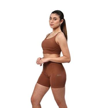 Imagem de Shorts Pulse Run - Tecnologia BRAVEFLEX para Performance, Spicy mix, P