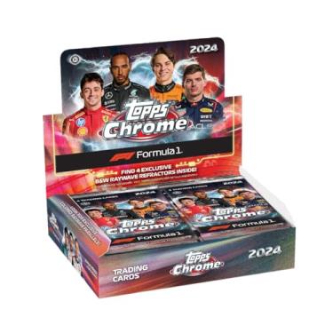Imagem de Topps Caixa De Cartas Colecionáveis Da Fórmula 1 Cromada 2024 - Volta Qualificação