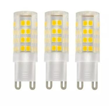 Imagem de Kit 3 Lâmpadas Halopin G9 5W Led para Lustres e Arandelas - Genérica, 