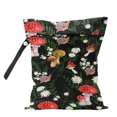 Imagem de Bolsa úmida reutilizável para viagem, praia, piscina, academia, piquenique, bolsa à prova d'água para roupa de banho, pano de ginástica sujo, bolsas de cosméticos para fraldas, organizador de creche