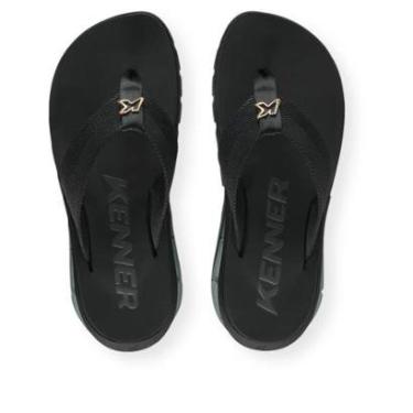 Imagem de CHINELO KENNER MASCULINO ORAK CASUAL DJH-01 PRETO-Masculino