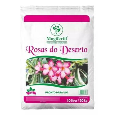Imagem de Substrato Para Rosa Do Deserto Terra Vegetal /20kg 40lts - Mogifertil