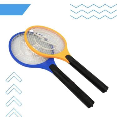 Imagem de Raquete Elétrica Recarregável Mata Mosca Bivolt