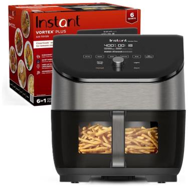 Imagem de Vortex Fritadeira Elétrica AirFryer, Capacidade 6L com Painel Digital, 110V 1700W, INSTANT POT 140 3089 01, Preto
