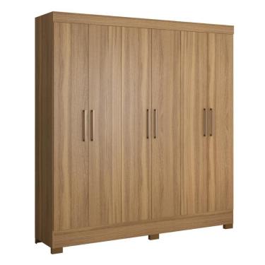 Imagem de Guarda Roupa Casal 6 Portas 2 Gavetas Prático Amendola Touch Demóbile Amendola Touch