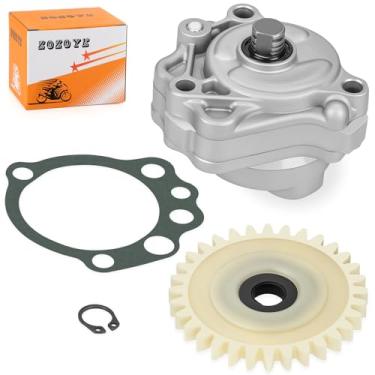 Imagem de Kit de junta de engrenagem de acionamento de bomba de óleo e bomba de óleo para Yamaha Raptor 660R YFM660R 2001-2005