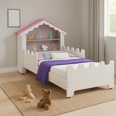 Imagem de Cama Magia Infantil Menina acompanha Colchão - Vitamov