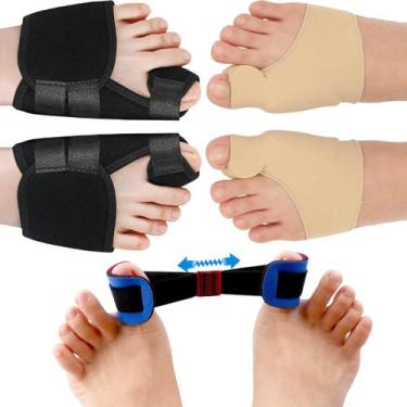 Imagem de Kit 5 pçs Protetor Corretor Joanete alivio da dor Cód-118 - SWG, PRETO