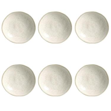 Imagem de Conjunto De Pratos Fundos 06 Peças Orgânico Vanilla Porto Brasil