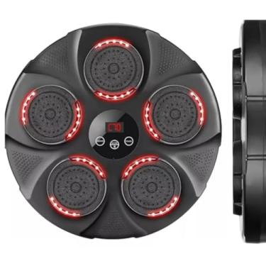 Imagem de Máquina de Boxe Musical Bluetooth Painel de LED com Sensor de Pancadas, Alto-Falante Integrado, Treino Interativo para Alívio do Estresse e Fitness, Recarregável