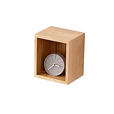 Imagem de Estantes de parede prateleira de parede de madeira maciça prateleira de TV rack de armazenamento de várias células decoração de parede para quarto 2 cores, 4 tamanhos (tamanho: 88 × 15,5 × 19 cm