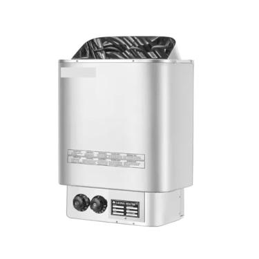Imagem de JSTDDP Máquina de sauna de banheiro 4,5 KW controlador interno de aço inoxidável sauna fogão a vapor seco spa mini aquecedor elétrico de sauna para chuveiro
