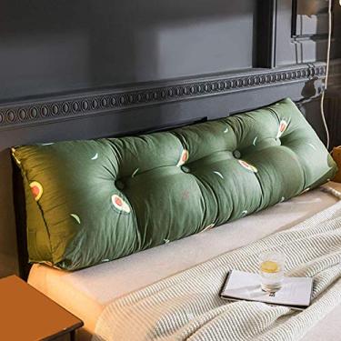 Imagem de Almofada de cunha para descanso de cama, placa de posicionamento de cunha, suporte para as costas, almofada de leitura para encosto adulto (B 90 x 50 cm/35,43 * 19,68 polegadas)