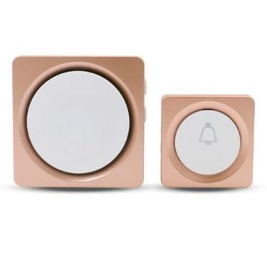 Imagem de Campainha sem Fio, com Bateria Residencial Wireless 150metros 110v/220v(duorado)