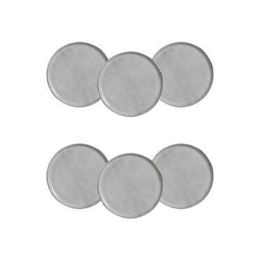 Imagem de Conjunto de Pratos de Sobremesa Porto Brasil Bio Dust 21,5cm - 6 Peças