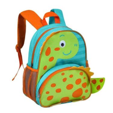 Imagem de Mochila De Costas 13" Dinossauro Original Clio, Bolsa Infantil Escolar