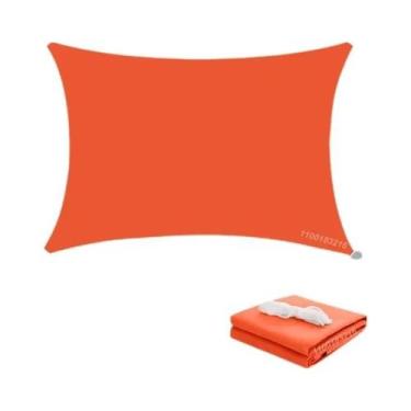 Imagem de Toldo Retangular Impermeável Para Exterior, Sombra De Sol Para Jardim,