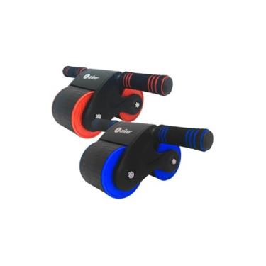 Imagem de Roda Abdominal para Treino, 18cm de Diâmetro, Plástico e PVC, Aparelho para Academia em Casa, Cross Training