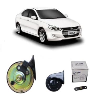 Imagem de BUZINA AUTOMOTIVA CARACOL COM PLUG (2 PINOS) E CONECTOR PARA J5 2012 > 2016