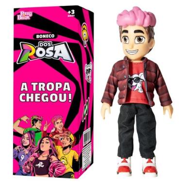 Imagem de Boneco Robson Dos Rosa Youtuber Infantil Articulado 26Cm - Babybrink
