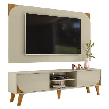 Imagem de Rack Bancada com Painel Duna para TV até 65” - Madetec