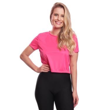 Imagem de Blusa Via Basic Cropped Dry Academia Feminina-Feminino