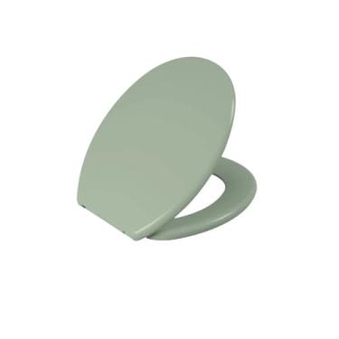Imagem de Oval Universal Tampa para Vaso Sanitário - Não Almofadado(Verde Claro)