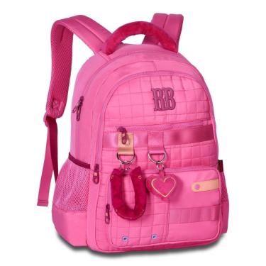 Imagem de Mochila de Costas Rebecca Bonbon Plush Dreams Rosa - Clio-Feminino