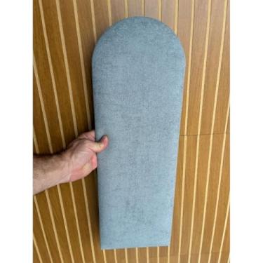 Imagem de KIT CABECEIRA NUVEM CAMA BOX TECIDO BOUCLE CASAL SOLTEIRO QUEEN E KING 60X20 (BOUCLE CINZA,QUEN EM L 18 PEÇAS)