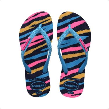 Imagem de Chinelo Havaianas Infantil Kids Slim Glitter-Unissex