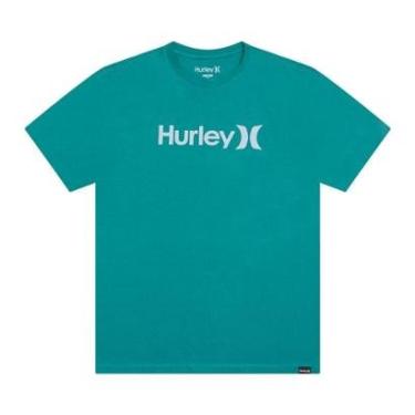 Imagem de Camiseta Hurley O&O Solid SM26 Masculina-Masculino