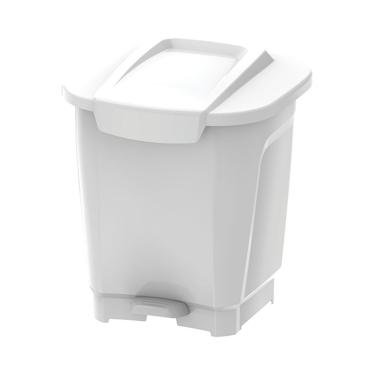 Imagem de Lixeira T-Force Empresarial Branca 25L - Tramontina