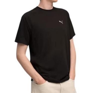 Imagem de Camiseta Masculina Puma MC Evostripe Preto - 688229-Masculino