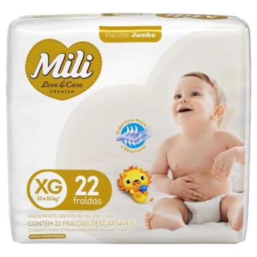 Imagem de Fralda Love & Care Jumbo XG C/22 - Mili
