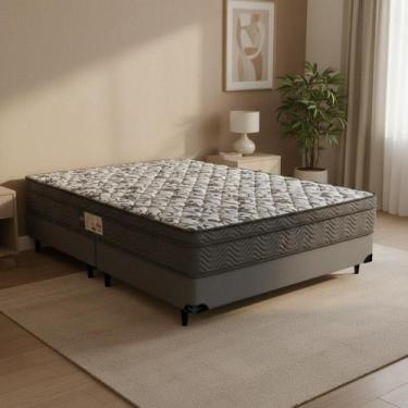 Imagem de Cama Box Ortobom Physical Nanolastic Queen Size (158x198x59)