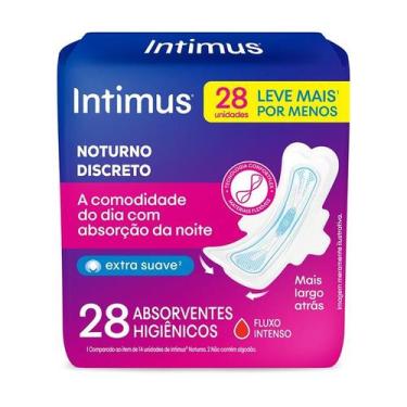 Imagem de Absorvente Externo Intimus Dia & Noite Suave c/Abas 28 Unidades, 28
