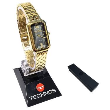 Imagem de Relógio Technos Feminino Analógico Mini Joia Dourado 5Y20LO/1P