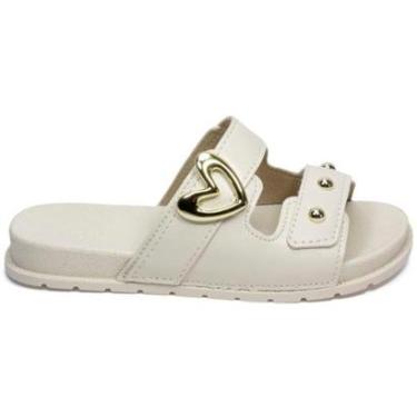 Imagem de Chinelo Slide Infantil Molekinha Coração Menina 2341.127-Feminino